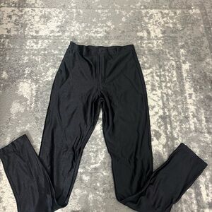 American Apparel Black Disco Leggings